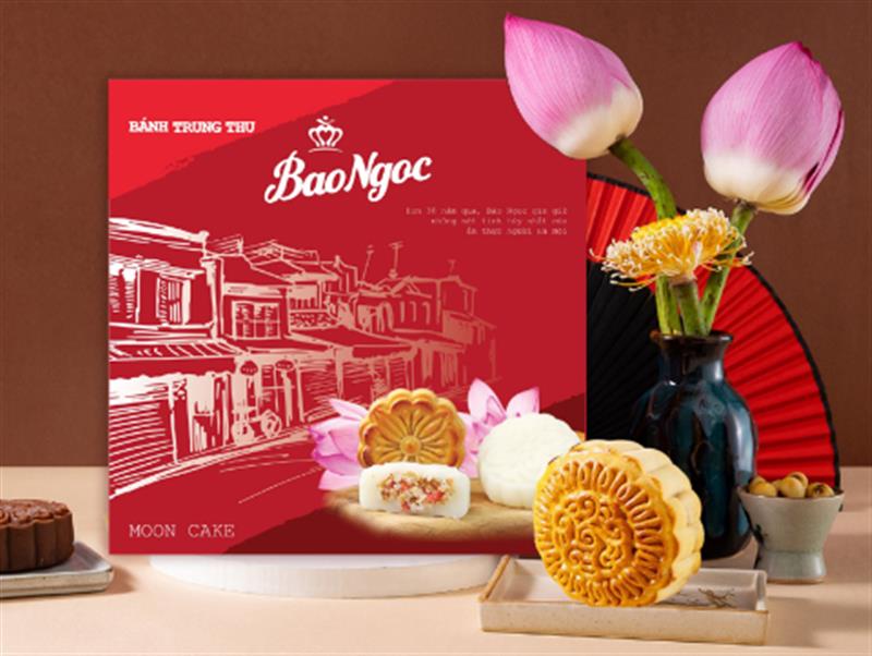 Set bánh trung thu Bảo Ngọc (4 bánh)