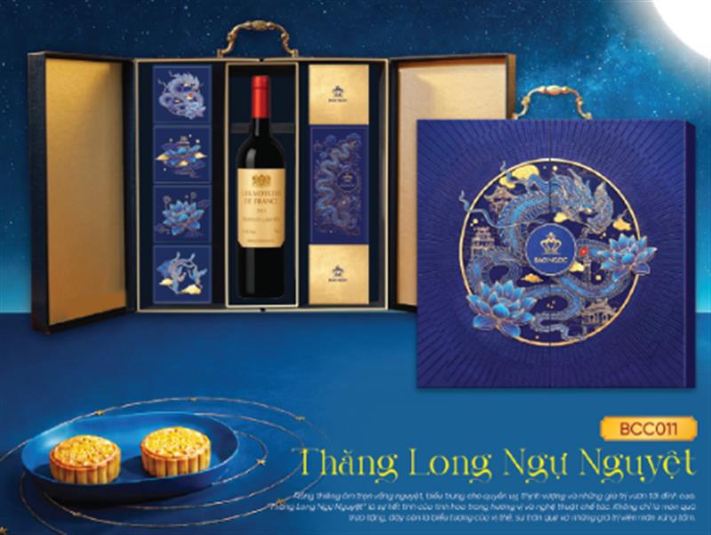 Bánh Trung Thu cao cấp “Thăng Long Ngự Nguyệt”