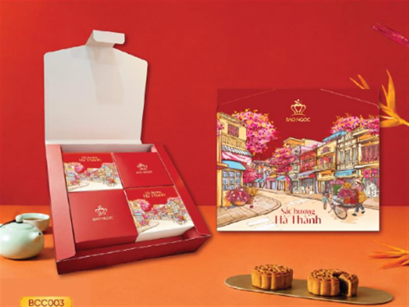 Bánh Trung Thu cao cấp “Sắc Hương Hà Thành”