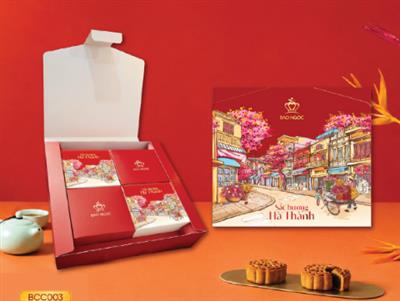 Bánh Trung Thu cao cấp “Sắc Hương Hà Thành”
